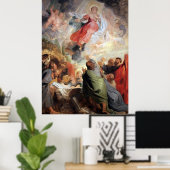 Rubens - De aanname van de Maagd Poster (Thuiskantoor)