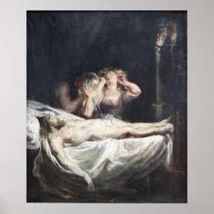 Rubens - De klaagzang van Christus (1610) Poster