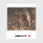 Rubens: De terugkeer van Mars ontwapend door Venus Sticker (Vel)