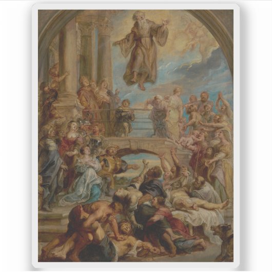 Rubens - De wonderen van Franciscus van Paola Sticker (Voorkant)