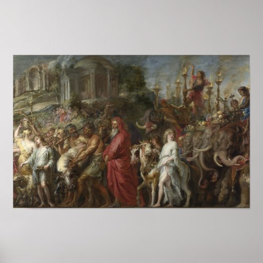 Rubens – Een Romeinse triomf Poster (Voorkant)