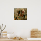 Rubens - Hertog Van Buckingham Te Paard Poster (Keuken)