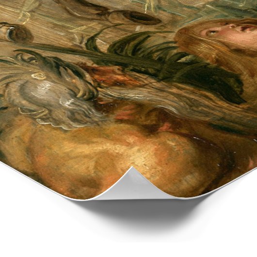 Rubens - hertog van Equestrië van Buckingham Poster (Hoek)