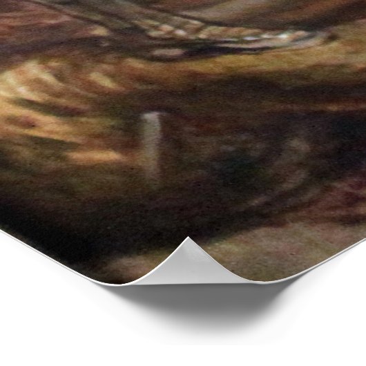 Rubens - Maagd en kind met heiligen Poster (Hoek)