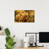 Rubens - Mercurius En Argus 1636 Poster (Thuiskantoor)