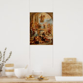 Rubens - Mirakels Van Sint-Franciscus Van Paola Poster (Keuken)