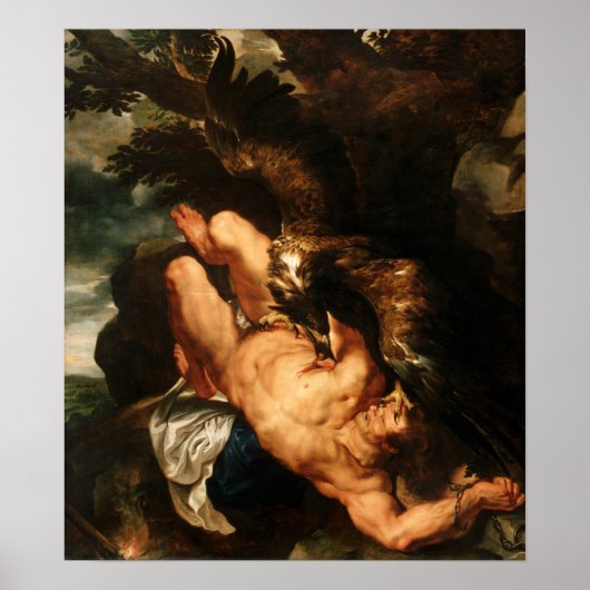 Rubens - Prometheus Bound Poster (Voorkant)