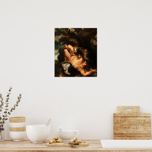 Rubens - Prometheus Bound Poster (Keuken)
