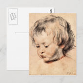 Rubens Son Nicholas door Paul Rubens Briefkaart (Voorkant / Achterkant)