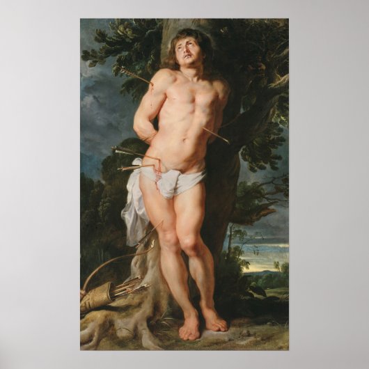 Rubens - St. Sebastian Poster (Voorkant)