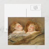 Rubens Twee slaapkinderen CC0729 Briefkaart (Voorkant / Achterkant)