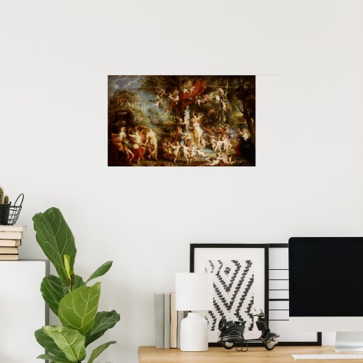 Rubens - Venus-gierst Poster (Thuiskantoor)