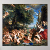 Rubens - verergering van Venus Poster (Voorkant)