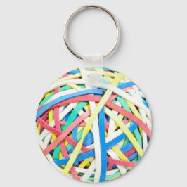 Ruberbands Ball Sleutelhanger
