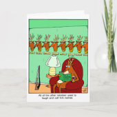 Rubes Al de andere rendierkerstkaart Feestdagen Kaart (Voorkant)