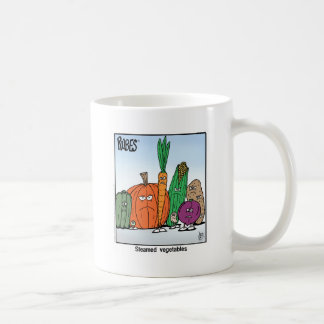 Rubes Cartoon Classic Steamed Vegetables Koffiemok