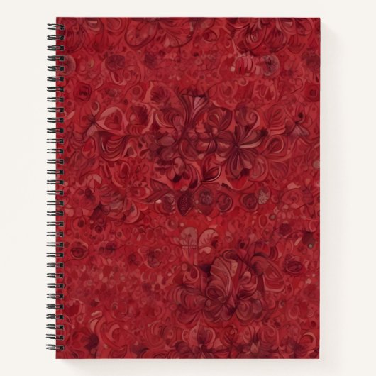 Rubí Ardiente Notitieboek (Voorkant)