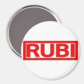 Rubi Stamp Magneet (Voorkant / Achterkant)