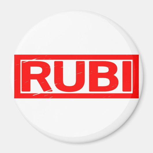 Rubi Stamp Magneet (Voorkant)