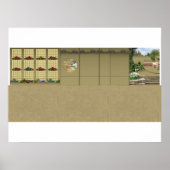 Rubicon 3 diorama background poster (Voorkant)