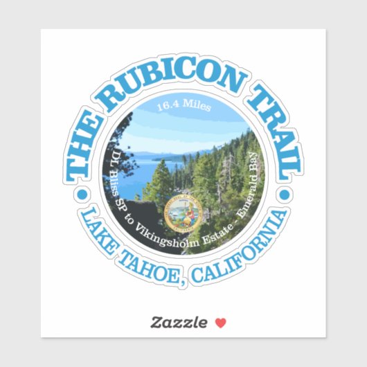 Rubicon Trail (OBP) Sticker (Vel)