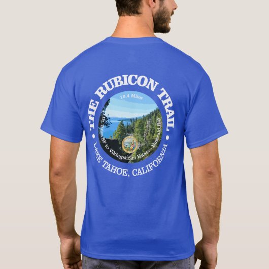 Rubicon Trail (OBP) T-shirt (Achterkant)