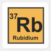 Rubidium Sticker (Voorkant)