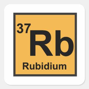 Rubidium Sticker