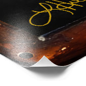 Rubies And Gears Heart Steampunk Series Foto Afdruk (Hoek)