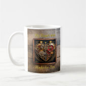 Rubies en Gears Heart Steampunk-serie Koffiemok (Links)
