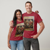 Rubies en Gears Heart Steampunk-serie T-shirt (Unisex)