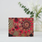 Rubies en goudBriefkaart Briefkaart (Staand voorkant)