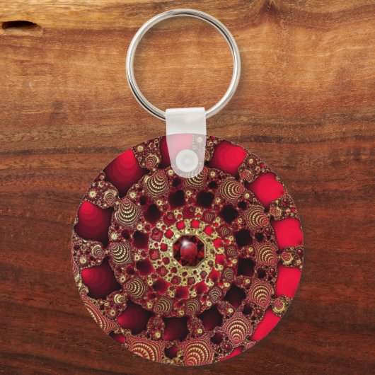 Rubies en goudSleutelhanger Sleutelhanger (Voorkant)