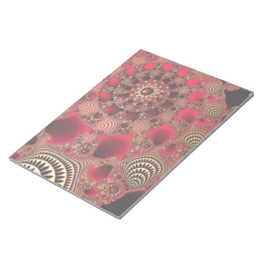 Rubies & Gold-laptop Notitieblok (Schuin)