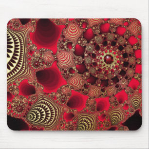 Rubies & Gold Mousepad Muismat