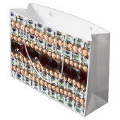 Rubies, Rhinestone, diamanten, juwelen, parels Large Cadeautasje (Achterkant Gekanteld)
