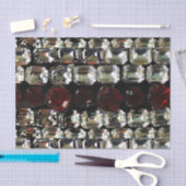 Rubies, Rhinestone, diamanten, juwelen, parels Tissuepapier (Craft)