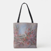 Rubijnachtegaalzanger Tote Bag (Achterkant)