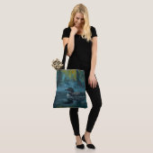 Rubijnen Koning Tote Bag (Op model)