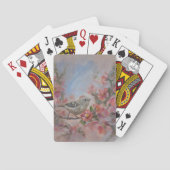 Rubijnen Koning Vogeltje Pokerkaarten (Achterkant)