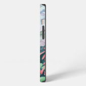 Rubinkeelkolibrie Originele Kunst iPhone 7/8 Hoes Hoesje (Linkerkant)