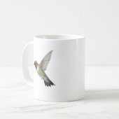 Rubinkeelkolibrie Tropische Vogel Mok (Voorkant links)