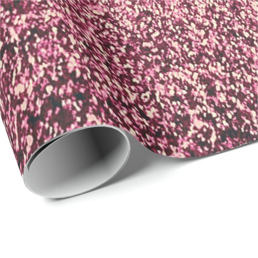 Rubino Burgud Glas Goud Glas Ombre Abstract Cadeaupapier (Rol Hoek)