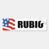 RUBIO 2010 BUMPERSTICKER (Voorkant)