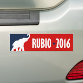 RUBIO 2016 SPORTBUMPER -.png Bumpersticker (Op auto)