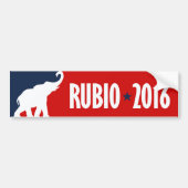 RUBIO 2016 SPORTBUMPER -.png Bumpersticker (Voorkant)