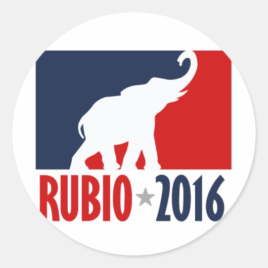 RUBIO 2016 SPORTPRO -.png Ronde Sticker (Voorkant)