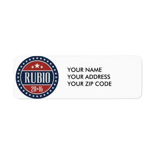 RUBIO 2016 STARCIRCLE -.png Etiket (Voorkant)