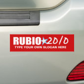 RUBIO BUMPERSTICKER (Op auto)