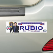 Rubio voor de Bumpersticker van Presidenten (Op auto)
